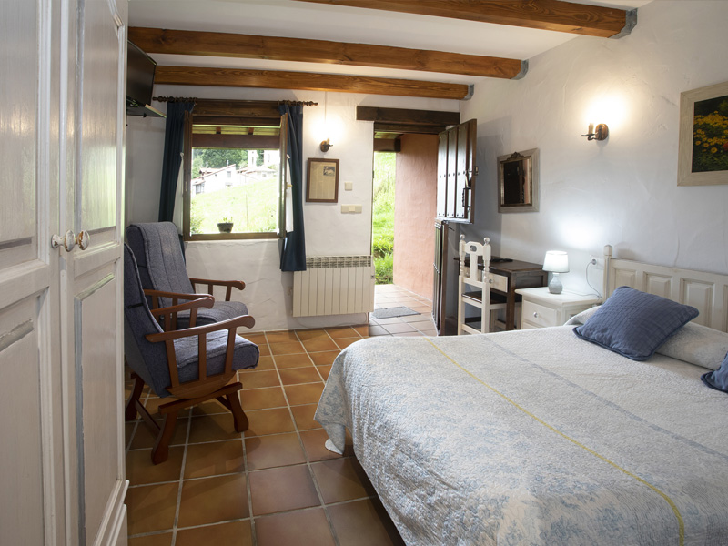 hotel rural asturias encanto habitacion doble estandar diablu burlon 2