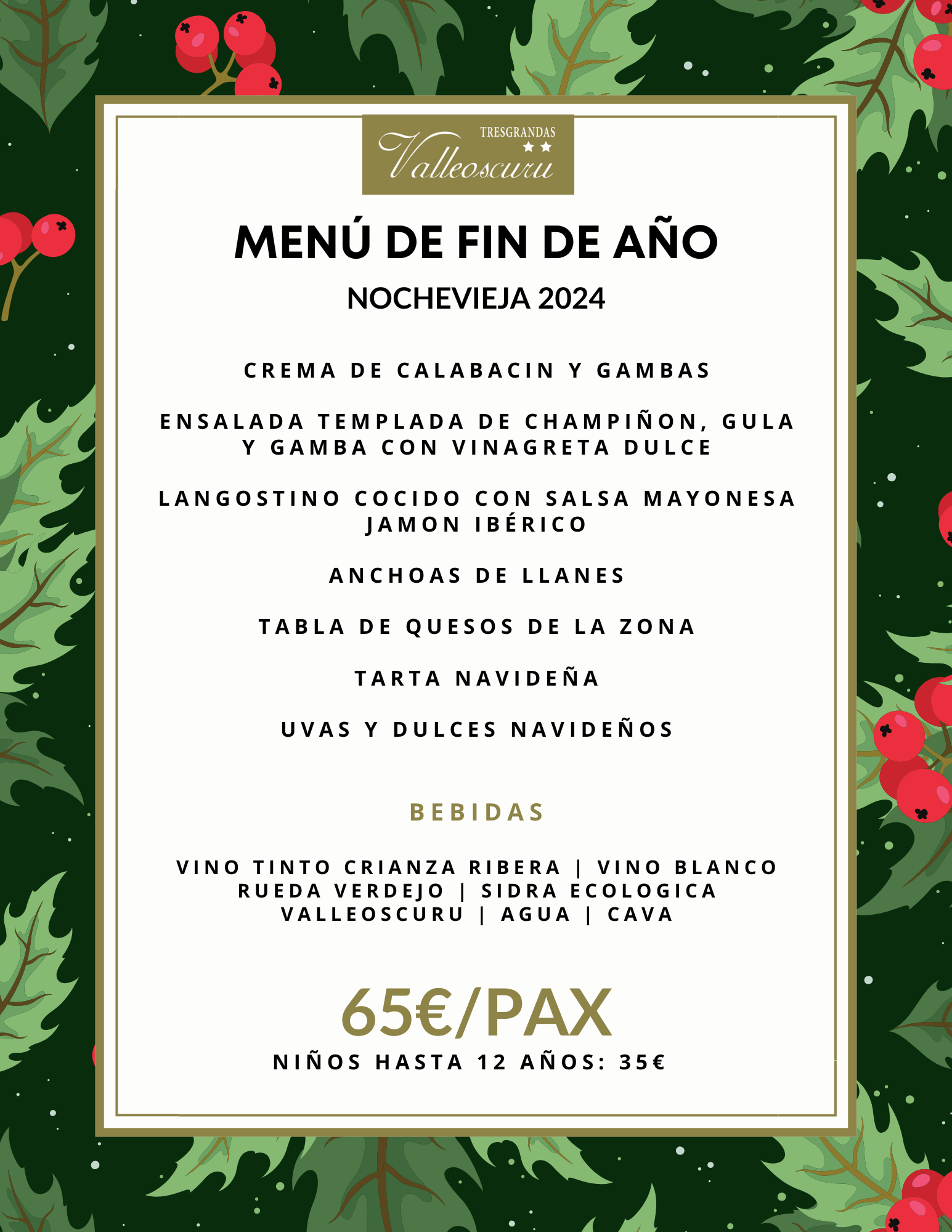 NOCHEVIEJA VALLEOSCURU 2024 NOCHEVIEJA VALLEOSCURU 2024